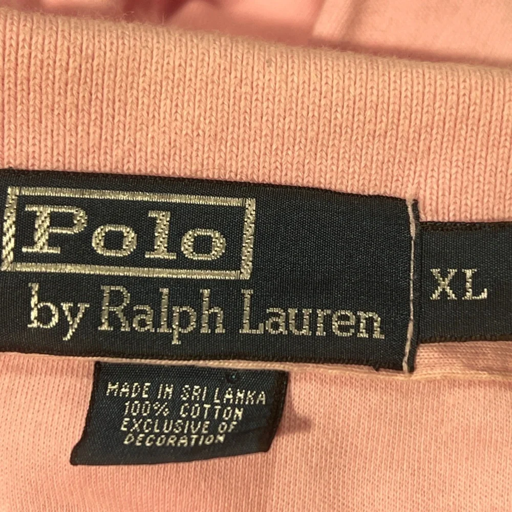 Polo Ralph Lauren Pink Preppy Country Club Short Sleeve Mens Shirt
